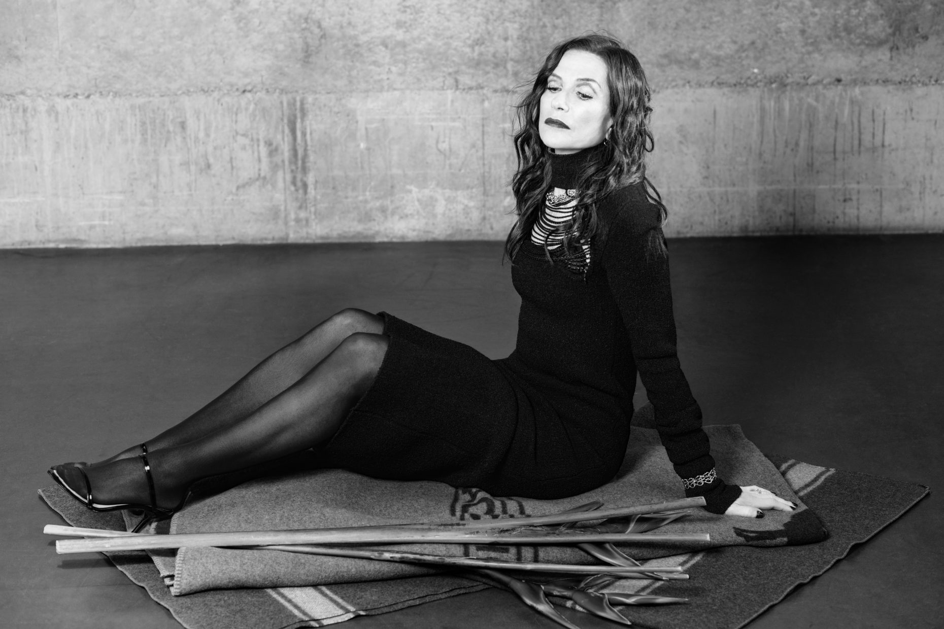 Isabelle Huppert for CRUSH fanzine by Nicolas Wagner